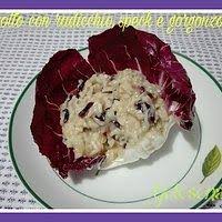Preparazione risotto al radicchio e gorgonzola. Risotto Radicchio Speck E Gorgonzola Bimby Ricette Di Cucina Gustosa Ricerca