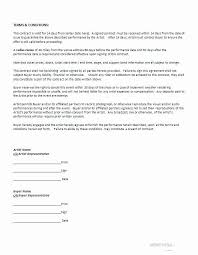Talent Management Contract Template In 2020 Contract Template Letter Template For Kids Contract