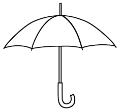 Desenhos De Guarda Chuva Simples 2 Para Colorir E Imprimir Colorironline Com
