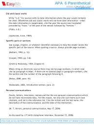 Alternatively, you could count paragraphs down from the beginning of the document. Apa Parenthetical Citations 6th Ed