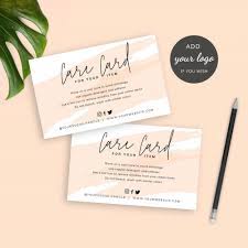 Whether you're looking for a low fee card or a card that rewards you for everyday spend, we have a card to match. Editable Care Card Template Care Instructions Card Design Etsy Card Template Card Design Business Thank You Cards