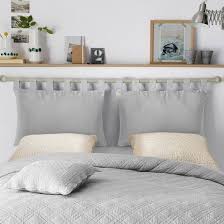 Lot De 2 Housses De Tete De Lit Coton Scenario Deco Tete De Lit Idee Tete De Lit Tete De Lit Coussin