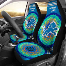 Magical And Vibrant Detroit Lions Car Seat Covers Detroit Lions Detroit Carseat Cover