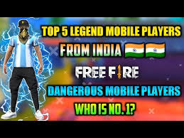 Snowelle vs dj alok, comparing their abilities. Top 5 Legend Players Of Free Fire In India Mobile Players Garena Free Fire Youtube
