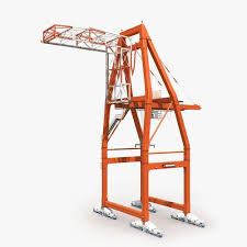 Port Container Crane 2 3d Model 3d Model Crane Lego Crane