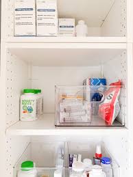 See How I Organized My New Kitchen Medicine Cabinet With One Trip To T Cabinet Organization Diy Medicine Cabinet Organization Diy Medicine Cabinet Organization
