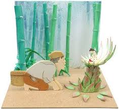 The tale of the princess kaguya (2014). Miniatuart Studio Ghibli Mini The Tale Of The Princess Kaguya Birth Of Princess Kaguya Assemble Kit Railway Related Items Hobbysearch Model Train Ho Z Store