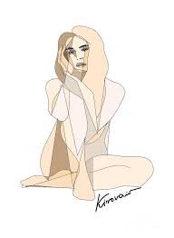 Maybe you would like to learn more about one of these? Mosaic Woman Beautiful Woman Portrait Minimalist Drawing Drawing By Iri Kirova