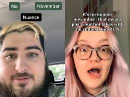 Nuance communications, inc., burlington, massachusetts. No Nuance November Tiktok Trend People Sharing Their Hot Takes