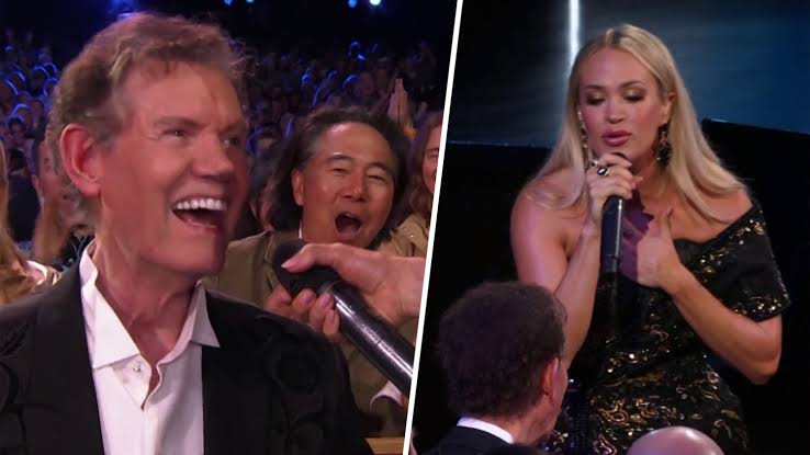 Carrie Underwood honors Randy Travis at Grand Ole Opry