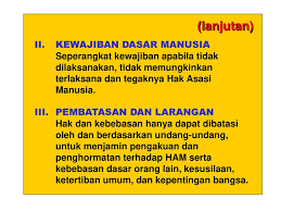 Begitu juga upaya menghormati, melindungi, dan menjunjung tinggi hak asasi. Pokok Bahasan 2 Hak Asasi Manusia Ppt Download