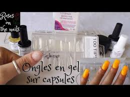 Comment Creer Un Ongle En Gel Sur Capsule Forme Carre Apex Tuto Roses On The Nails Youtube Ongles Tutoriel Ongles En Gel Tuto Tuto Ongles