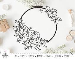 Free Free Flower Hoop Svg SVG PNG EPS DXF File