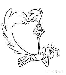 Check spelling or type a new query. Road Runner Cartoon Color Pages B111 Coloring Pages Difficulty
