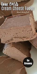 Turn heat to low and cover pan. Low Carb Cream Cheese Fudge Low Carb Recipes Dessert Keto Dessert Recipes Fudge Recipes