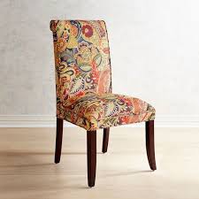 Angela Collection Vibrant Paisley Dining Chair With Espresso Wood 179 99 On Sale Dining Chairs Colorful Dining Room Chairs Dining Room Colors