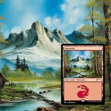 Available in the most popular bob ross oil colors. New Secret Lair Features Bob Ross Paintings On 10 Lands Hipsters Of The Coast