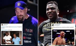 Lewis has not lost since may 2019. Tyson Fury Vows To Roast Ufc Champion Francis Ngannou After Anthony Joshua Fight Daily Mail Online