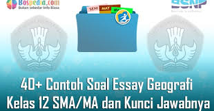 Download soal pilihan ganda kependudukan + jawaban soal dan jawaban tentang kependudukan telah kami bagikan kepada pembaca. Lengkap 40 Contoh Soal Essay Geografi Kelas 12 Sma Ma Dan Kunci Jawabnya Terbaru Bospedia