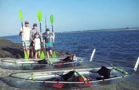 Explore the crystal waters of st. Glass Bottom Kayak Tours Myrtle Beach Tours