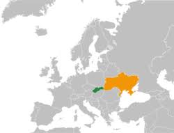 Administrative divisions map of slovakia. RelaÈ›iile Slovacia Ucraina