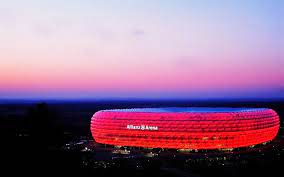 Sunset, allianz arena, bayern munich, building, architecture. Pin On Paul