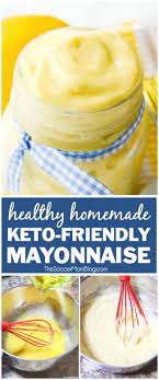 Homemade Keto Mayonnaise Is Not Only Delicious But Good For You Too Paleo No Carb Gluten Free Food Homemade Mayonnaise Recipe Recipes