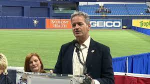 Rays announce new deal for ballpark in St. Petersburg | 09/19/2023 | Tampa  Bay Rays