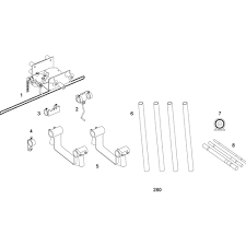 Current Tools 280 8 Support Pin 1 1 2 Goes With 280 Bending Table