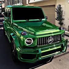 Luxury Motivation Money On Instagram 2019 Mercedes G63 Amg Chrome Green Tag A Friend That Can T Miss This Follo Super Luxury Cars G Wagon Benz Car