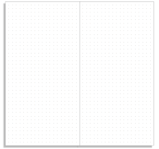 Print A Basic Dot Grid Notebook Insert For Your Midori Traveler S Notebook Dot Grid Notebook Midori Travelers Notebook Grid Notebook
