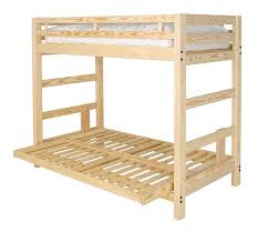 Unfinished Furniture Liberty Futon Bunk Bed Frame Jpg 800 691 Camarotes En Madera Muebles Muebles De Pales