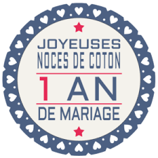 Anniversaires de mariage, le site du mariage. 1 An De Mariage Noces De Coton Symbole Idees Cadeaux Nosanneesdemariage Fr