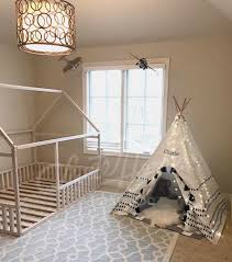 Toddler Furniture Teepee Kids Home Bed Full Double Size With Slats Kid Beds Toddler Rooms House Frame Bed