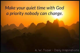 A W Tozer Make Your Quiet Time With God A Priority Christian Posters Faith Inspiration A W Tozer