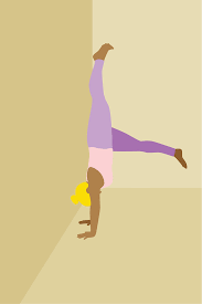 It's the ultimate handstand practice for beginners! How To Do A Handstand Yoga For Beginners Step By Step