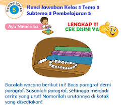 Jawaban tema 3 kelas 5 hal 17. Lengkap Kunci Jawaban Kelas 3 Tema 3 Subtema 3 Pembelajaran 5 Simple News Kunci Jawaban Lengkap Terbaru