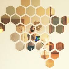 Pin By Beauty Reform On Home Hexagon Mirror Ikea Mirror Mirror Wall Decor