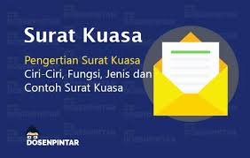 Penggunaan surat kuasa biasanya 15. Contoh Surat Kuasa Lengkap Berbagai Keperluan Dosenpintar Com