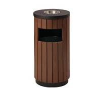 Composite trash Can made of wood plastic | WPC dustbin from ...