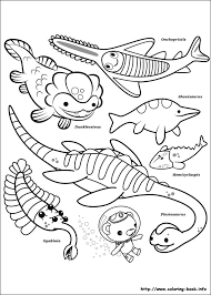 Printable octonauts play in color coloring page. The Octonauts Coloring Picture