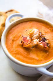 Add chicken broth and simmer 10 minutes. Lightened Up Lobster Bisque Step By Step Videos Meals With Maggie