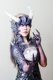We Wanted Her To Look Dangerous Yet Beautiful Created For Cosmoprof S Makeup Artist Awards This Was A Collaborative Eff Dragon Makeup Fantasy Makeup Makeup