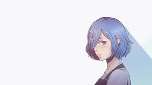 Blue Haired Female Anime Character Wallpaper Kirishima Touka Anime Anime Girls Blue Hair Anime Characters Wallpaper Tokyo Ghoul Pictures Tokyo Ghoul Wallpaper