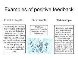 Image Result For Positive Feedback For Students Examples Feedback For Students Blended Learning Early Childhood Program