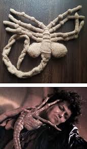 Maybe you would like to learn more about one of these? Free Knitting Pattern For Alien Facehugger Toy Plush Creature Inspired By The Aliens Movies Designed By Neetza Drak Knitting Patterns Knitting Kawaii Crochet