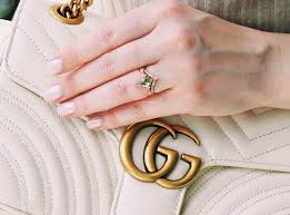 Kite Green Moss Agate Ring Set for Women- 14K Rose Gold Vermeil Natural Agate Engagement Ring- Dainty Promise Ring Anniversary Gift for Her