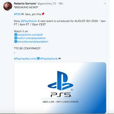 New Playstation State Of Play Date Rumored In 2020 Newest Playstation State Of Play Playstation