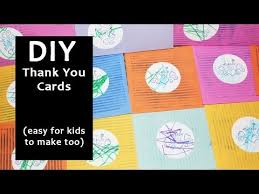 You could always make homemade cards and write a thank you inside as well. Diy Baby Thank You Cards Novocom Top