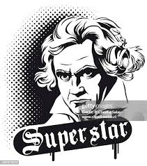 Beethoven Superstar High-Res Vector Graphic